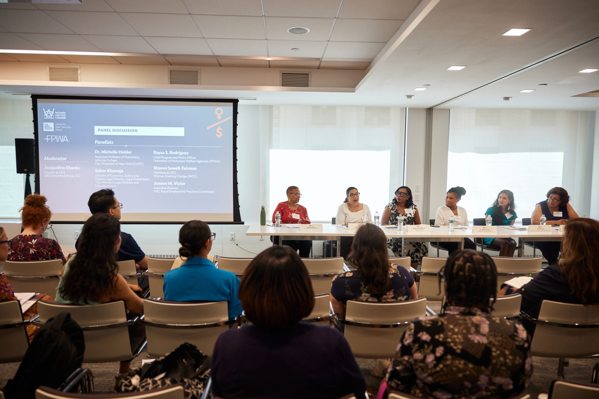 إطلاق تقرير "فجوة الأجور بين الجنسين في مدينة نيويورك: إطلاق تقرير عدم المساواة بين الجنسين